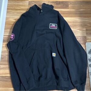 Carhartt Black Loose Fit Hoodie